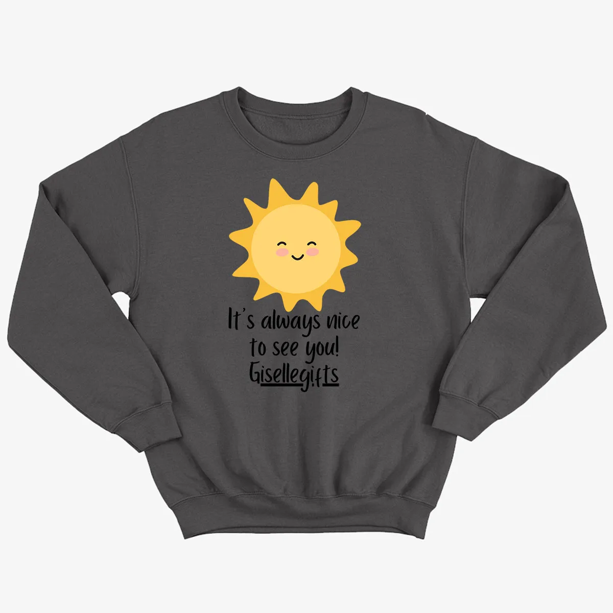 Sunny Gisellegifts Sweatshirt - Black